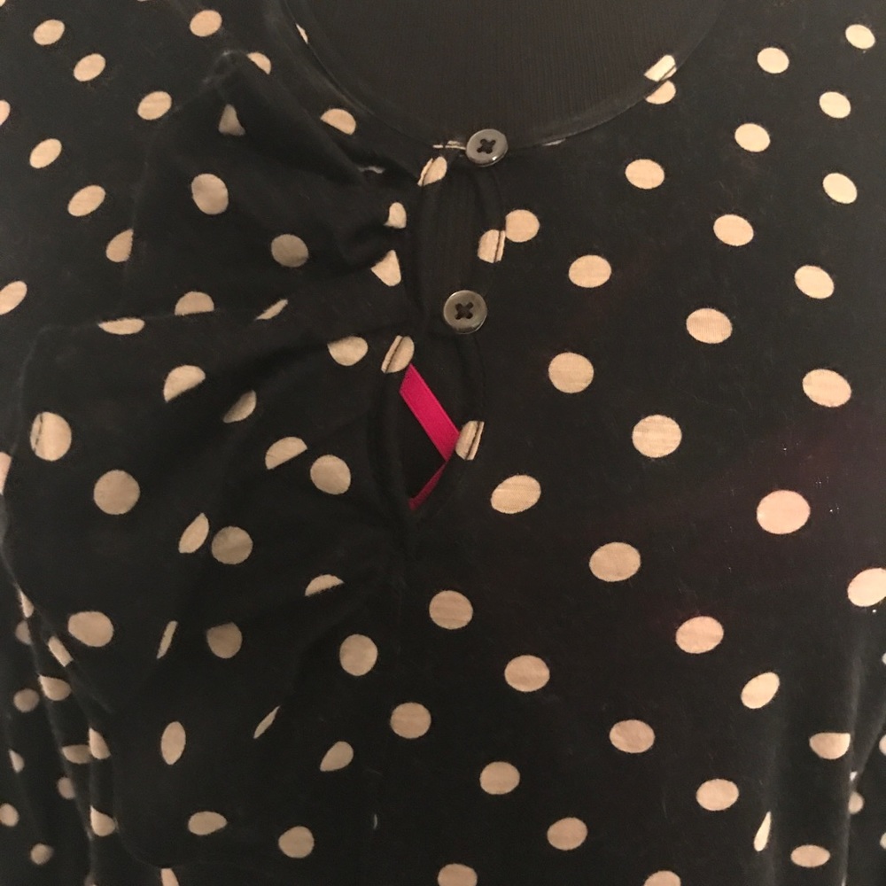 J.Crew Polka Dot Cotton Shirt XS - Picture 2 of 3